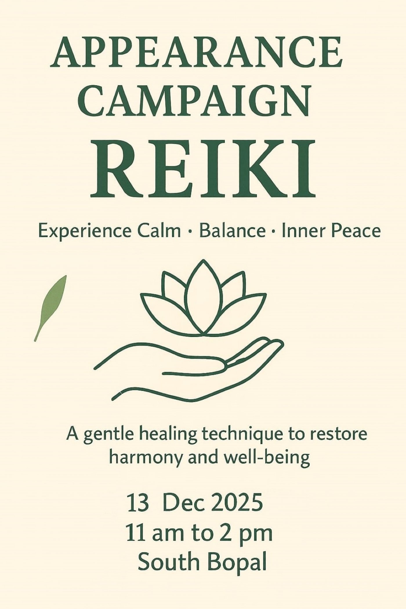 FREE REIKI DEMO SESSION*, 13 December | Event in Ahmedabad | AllEvents