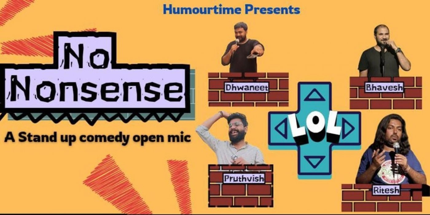 No Nonsense - Stand Up Comedy Show, 11 December | Event in Ahmedabad | AllEvents