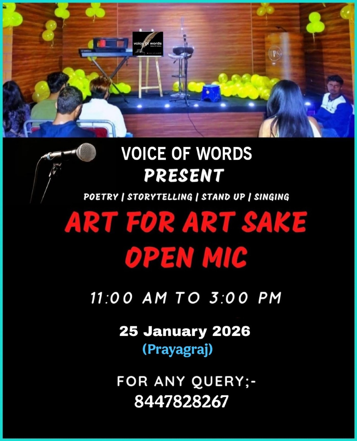 Prayagraj Open Mic, 25 January | Event in Allahabad | AllEvents