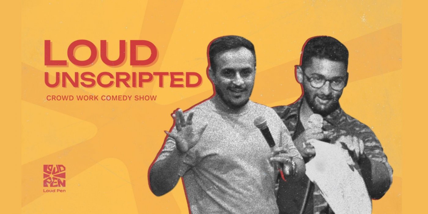 LOUD UNSCRIPTED - CROWDWORK COMEDY, 14 December | Event in Ahmedabad | AllEvents