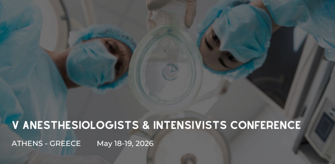 V Anesthesiologists and Intensivists Conference, 18 May | Event in Athens | AllEvents