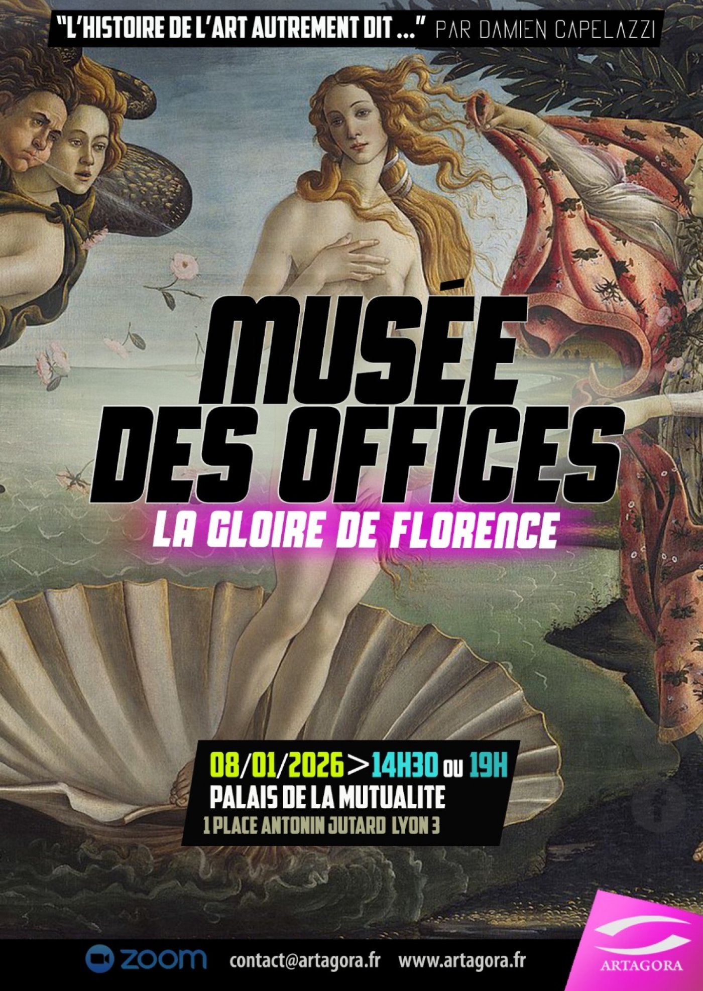 Musée des Offices : gloire de Florence, 8 January | Event in Lyon | AllEvents
