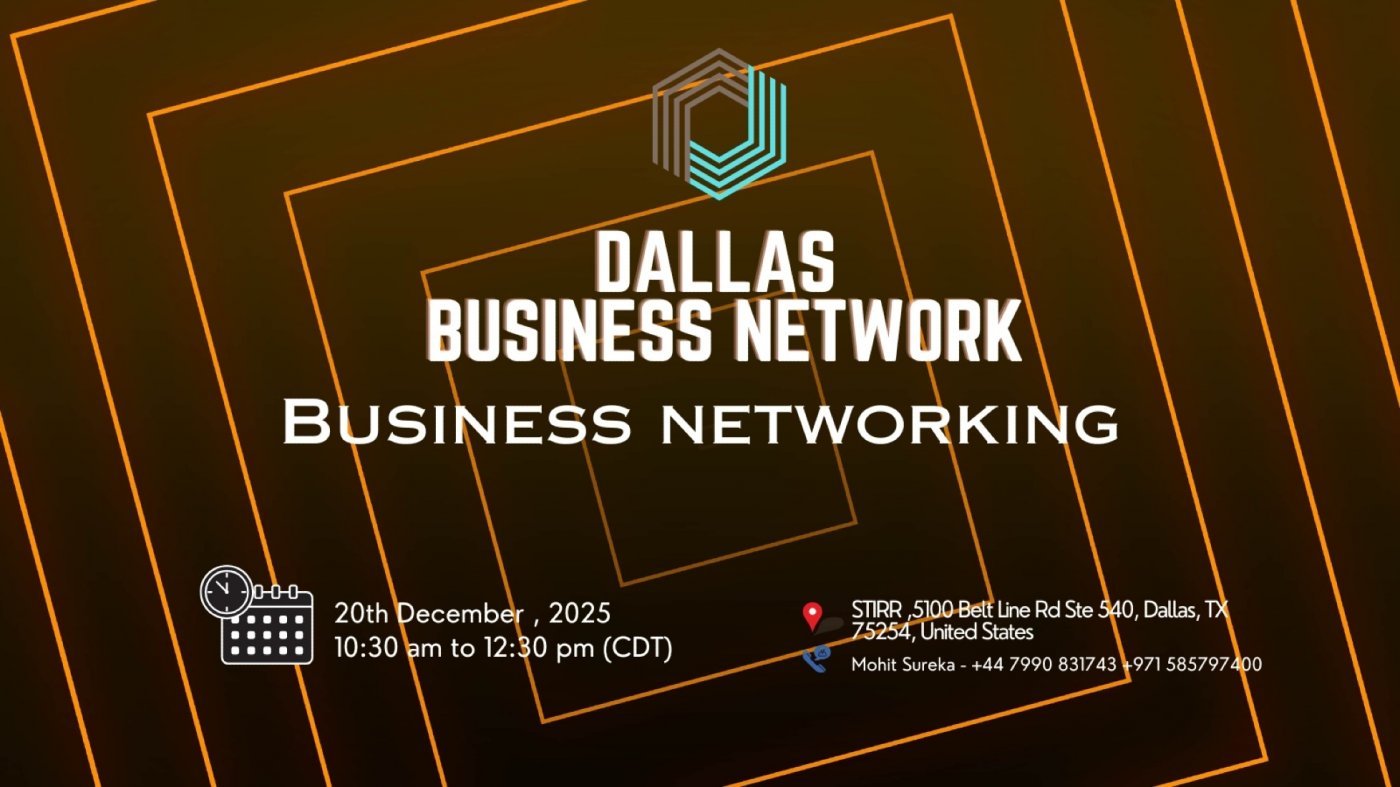 Business Networking Dallas 2025, 20 December | Event in Dallas | AllEvents