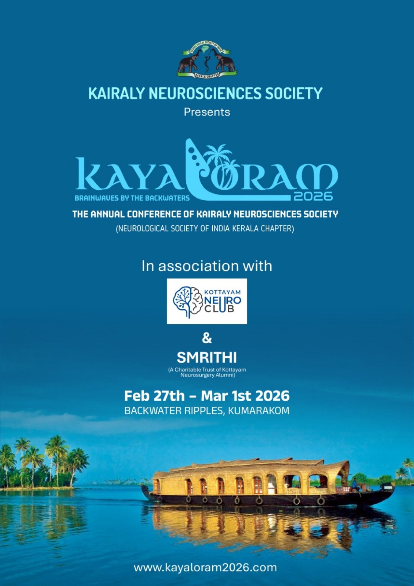 KAYALORAM 2026 by Kairaly Neurosiences Society, 27 February | Online Event | AllEvents