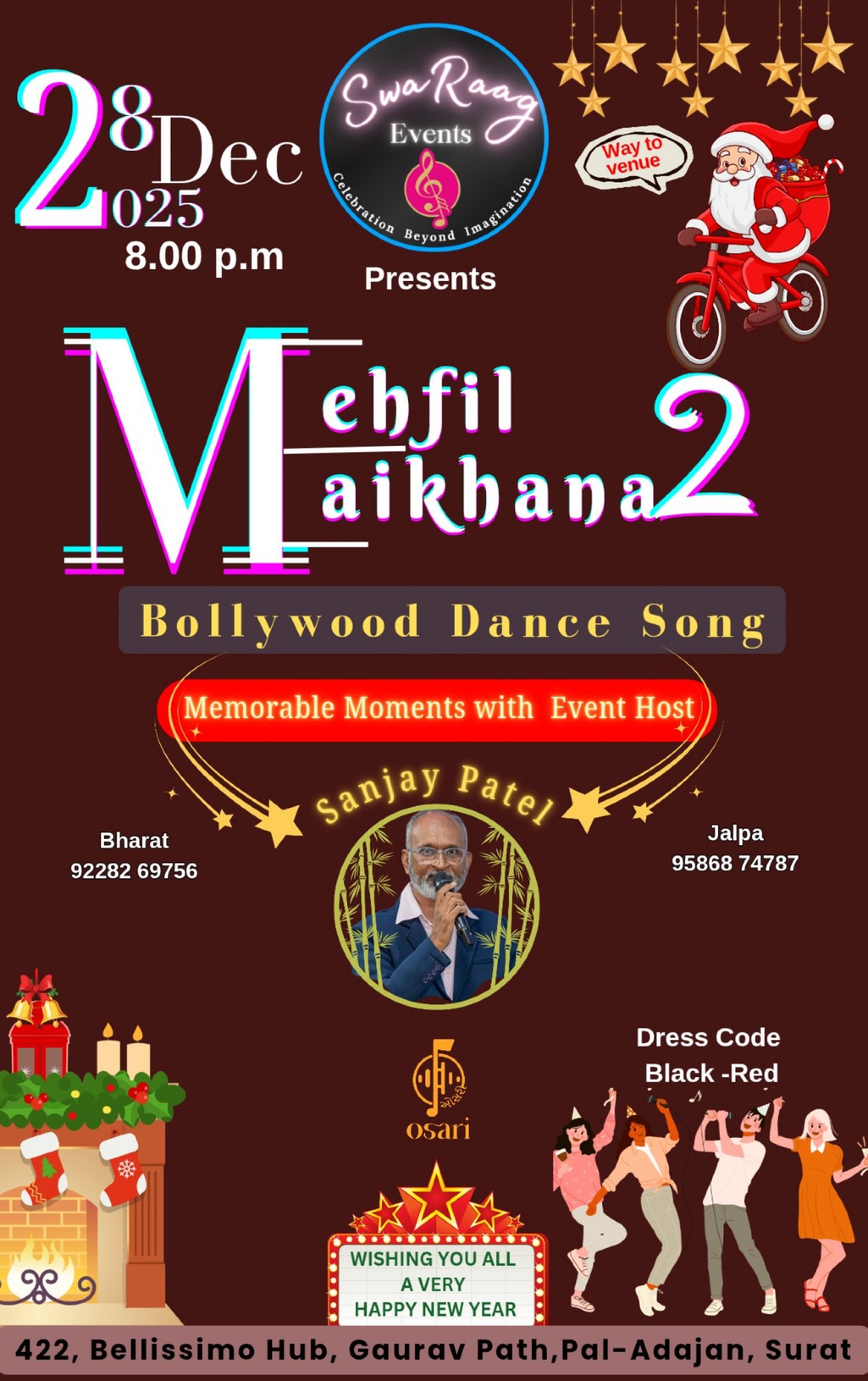 Mehfil E Maikhana 2 New Year Celebration , 28 December | Event in Surat | AllEvents