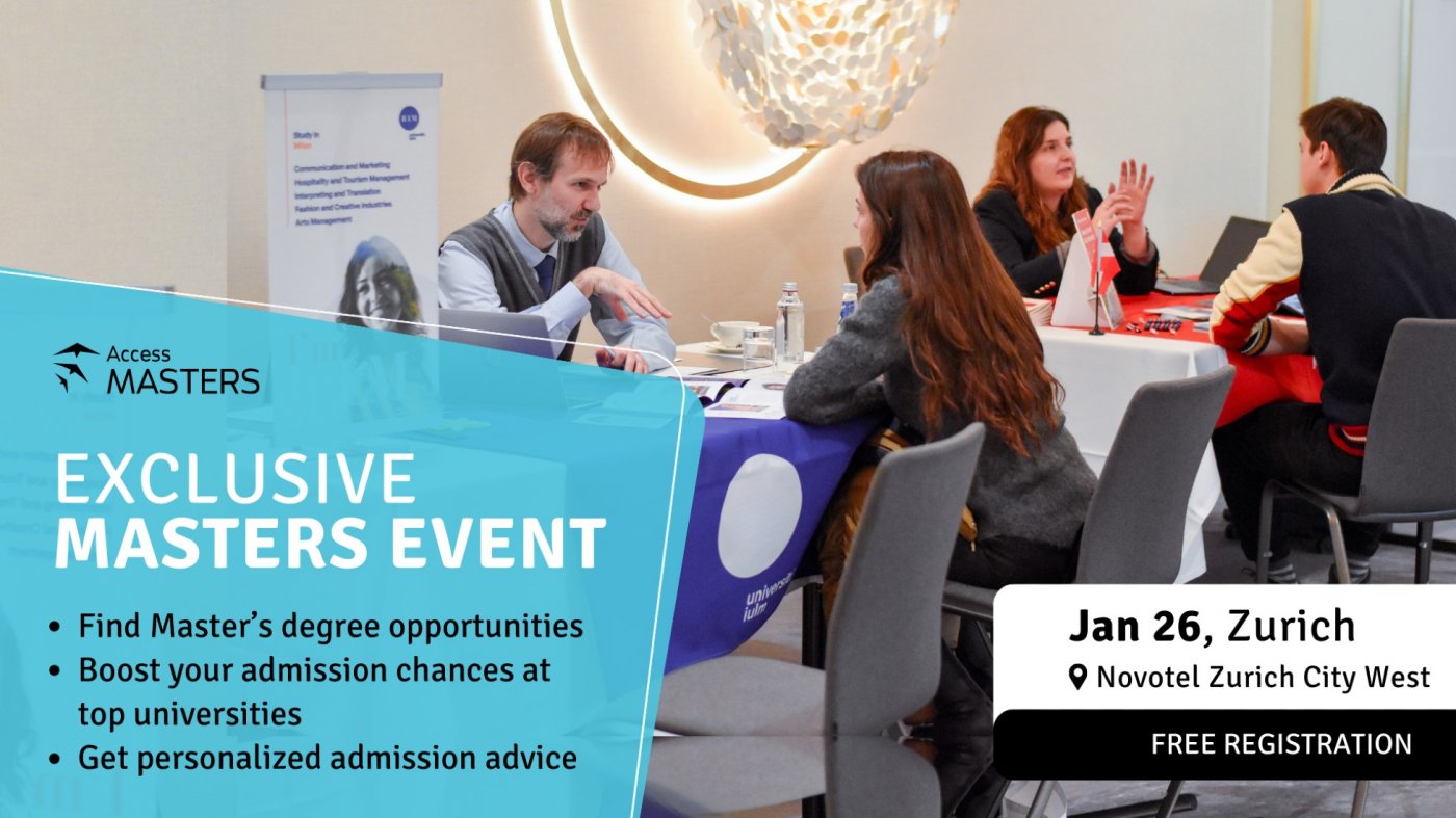 Access Masters event in Zurich, 26 January | Event in Zurich | AllEvents