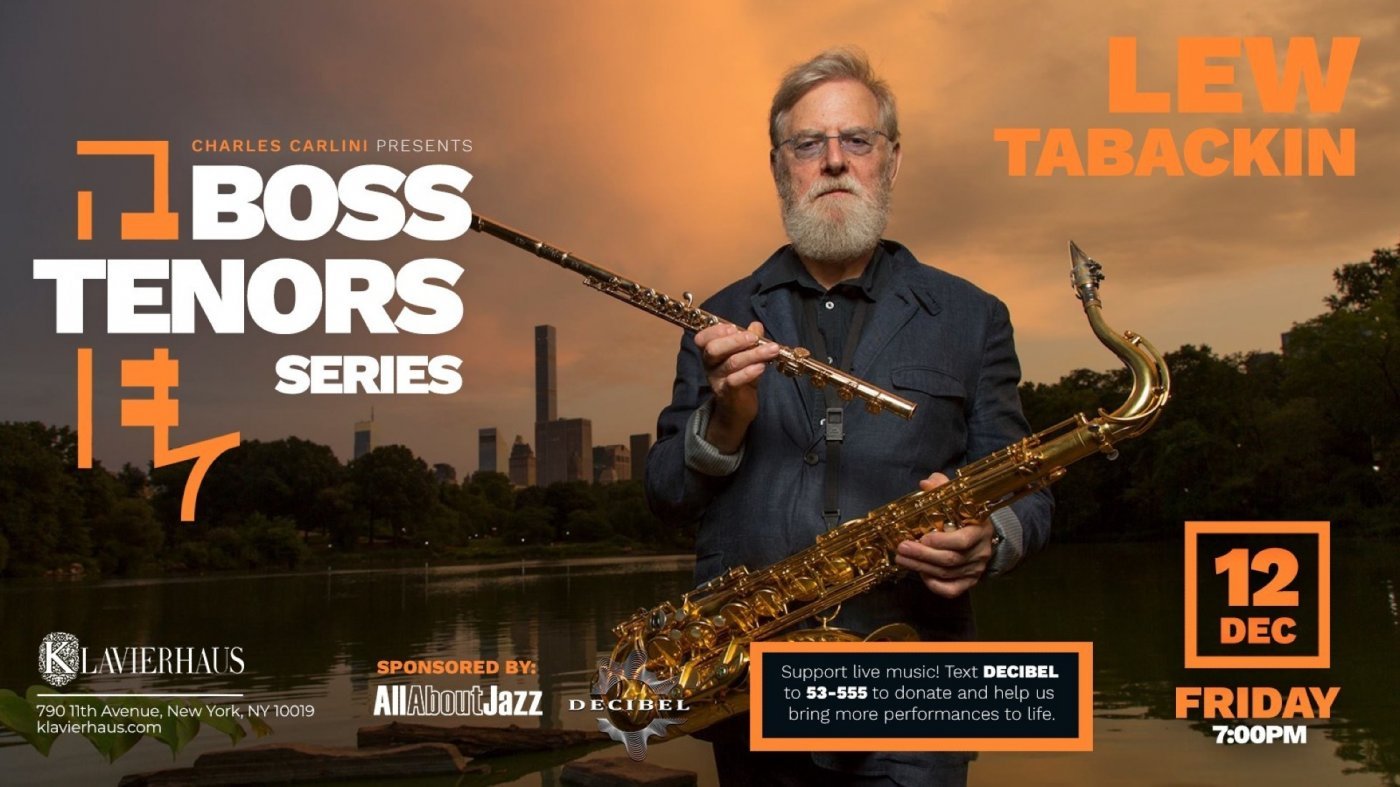 Boss Tenors Series: Lew Tabackin, 12 December | Event in New York | AllEvents