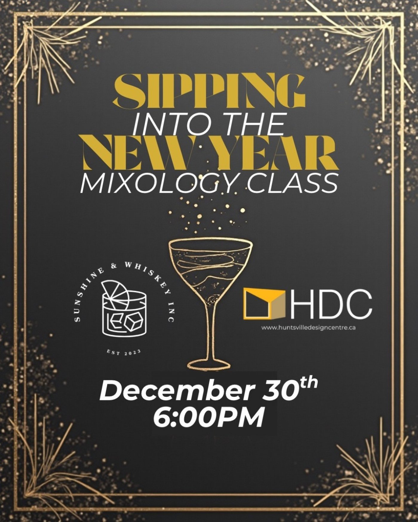 Sipping into the New Year Mixology , 30 December | Event in Huntsville | AllEvents