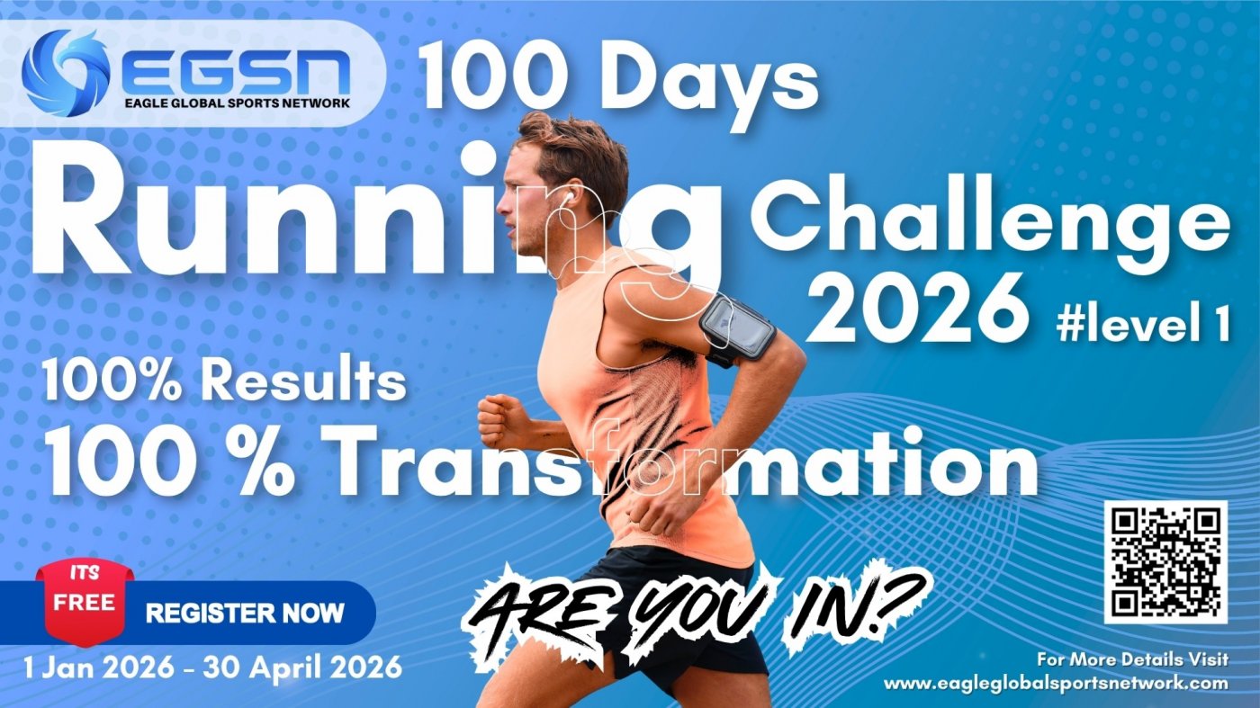 EGSN 100 Days Running Challenge 2026 #Level-1., 1 January | Online Event | AllEvents