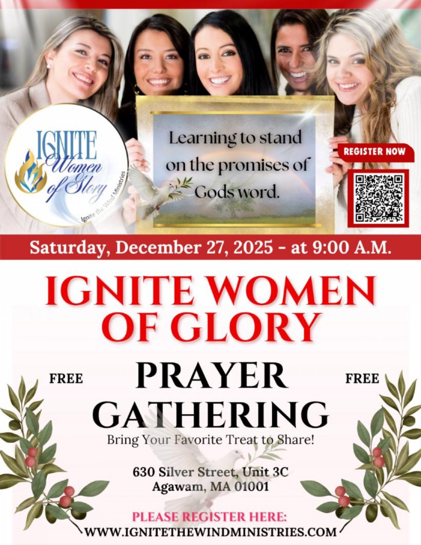 Ignite the Women of Glory | Event in Agawam | AllEvents