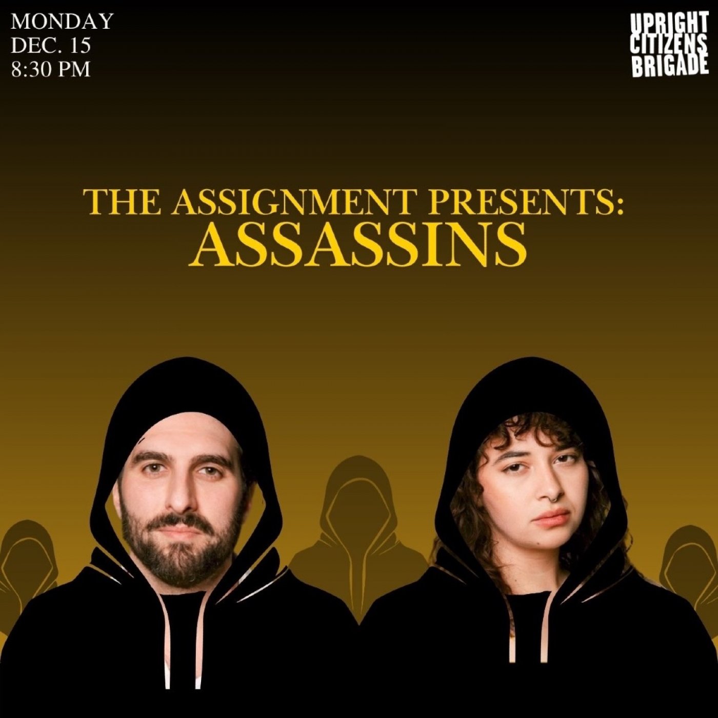 The Assignment Presents: Assassins , 15 December | Event in New York | AllEvents