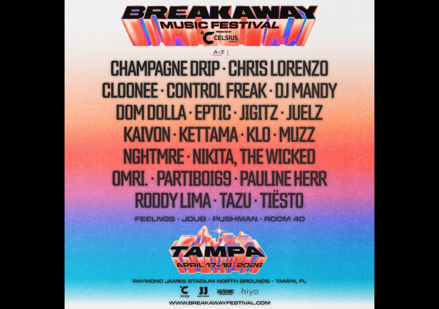 Breakaway Music Festival Tampa, 17 April | Event in Tampa | AllEvents