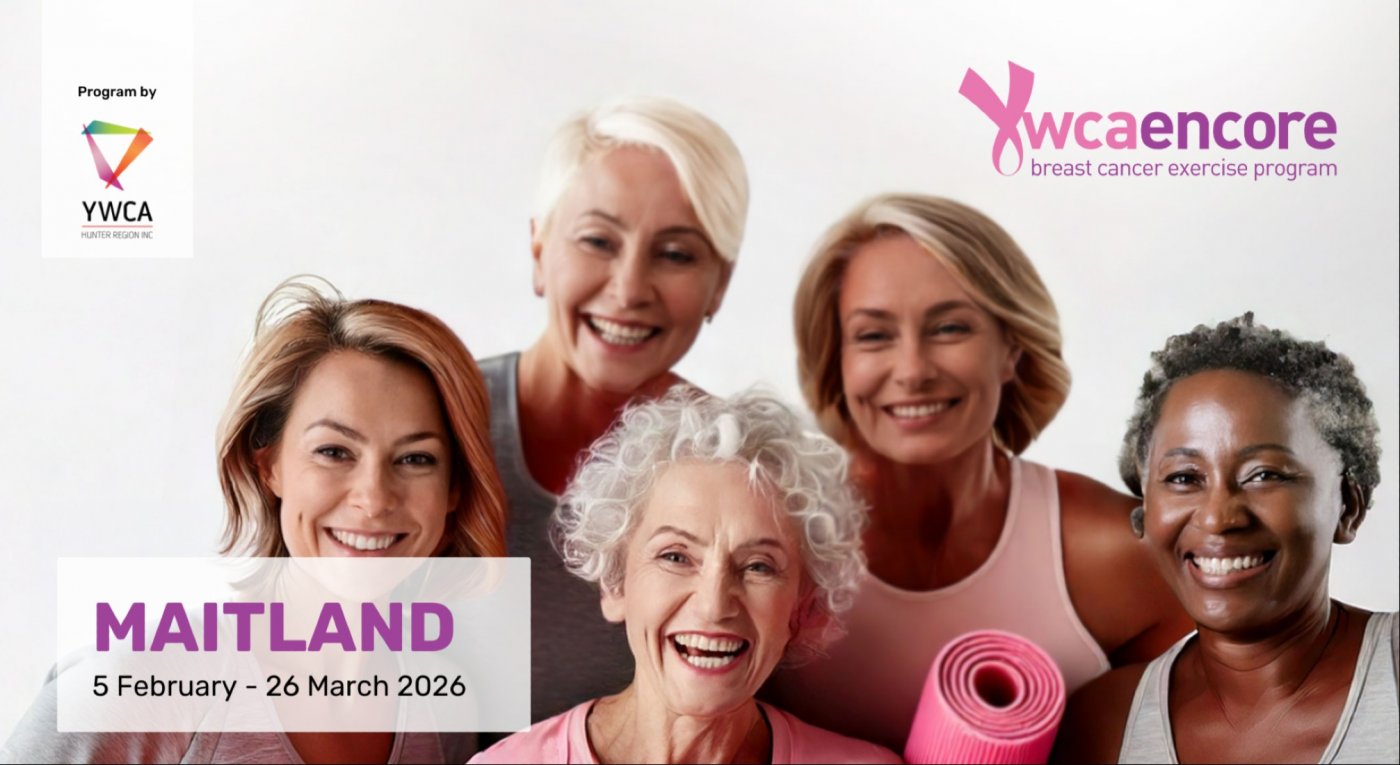 YWCA ENCORE MAITLAND, 5 February | Event in East Maitland | AllEvents
