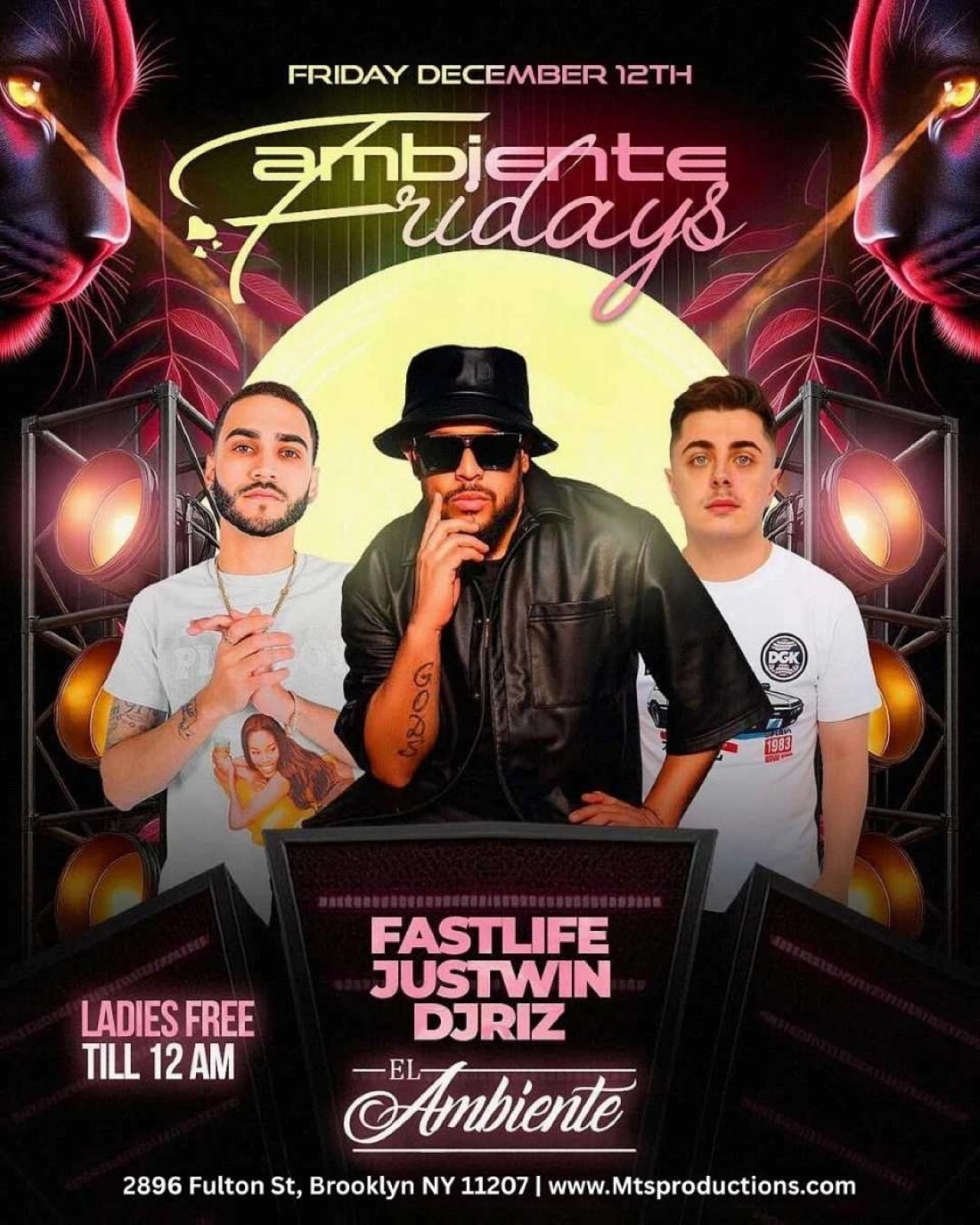 El Ambiente Fridays Grand Opening in Brooklyn | Best NYC Latin & Hip-Hop, 12 December | Event in Ozone Park