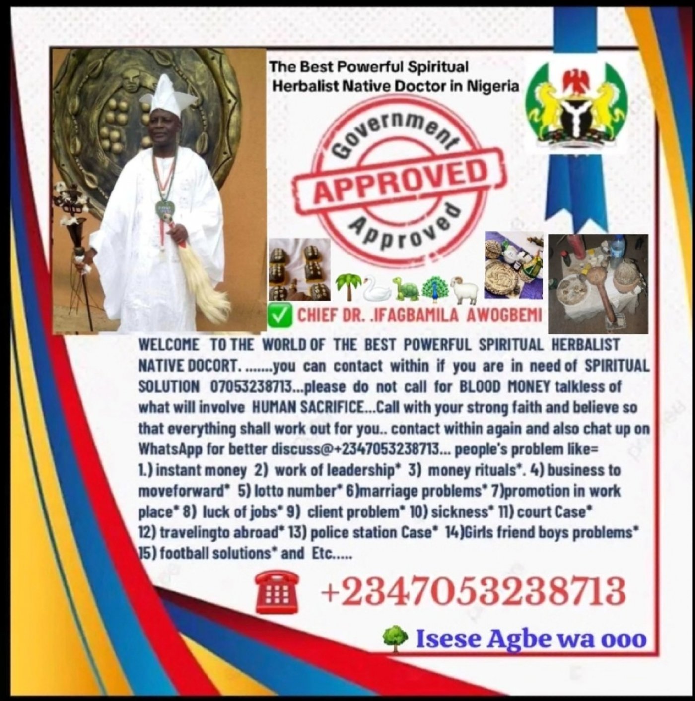 The Best Powerful Spiritual Herbalist Native In Nigeria | Event in Ibadan | AllEvents