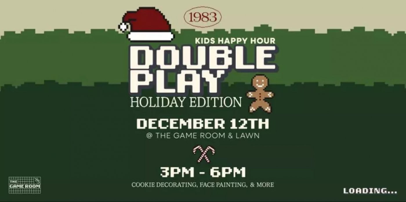 Kids Happy Hour: Double Play Holiday Edition at 1983 , 19 December | Event in Tampa | AllEvents