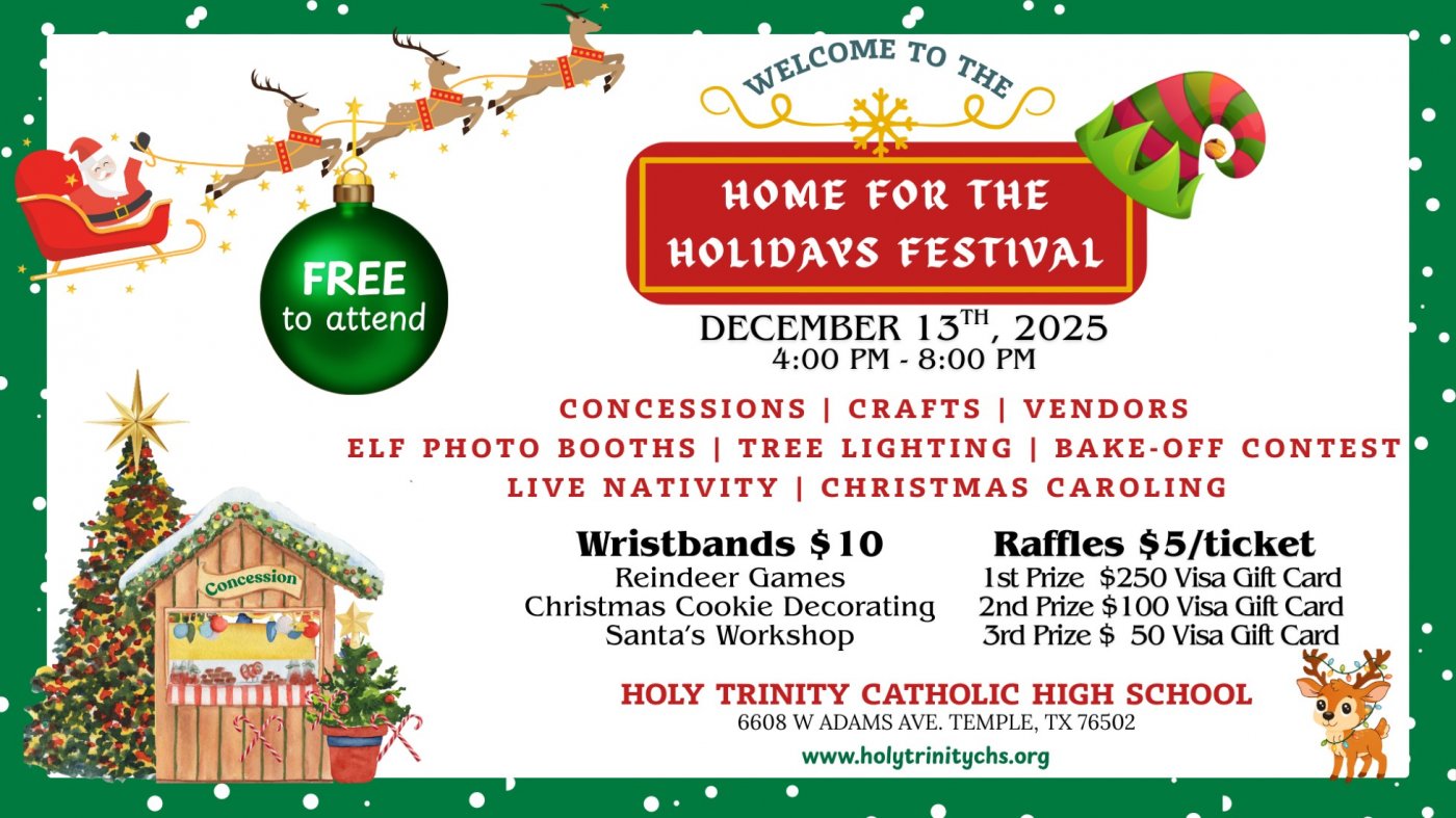 Home for the Holidays Festival, 13 December | Event in Temple | AllEvents