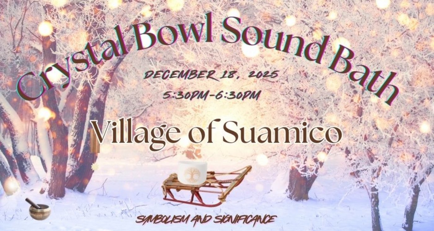 Crystal Bowl Sound Bath - Symbolism and Significance, 18 December | Event in Suamico | AllEvents
