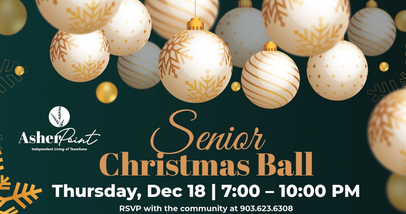Seniors’ Christmas Ball, 18 December | Event in Texarkana | AllEvents