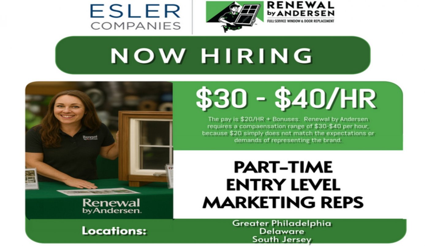 🌟 Get Paid to Be Outgoing – Renewal by Andersen is Hiring! | Event in King of Prussia | AllEvents