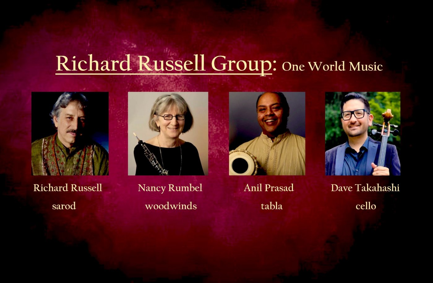 Richard Russell Group: One World Music, 17 January | Event in Seattle | AllEvents