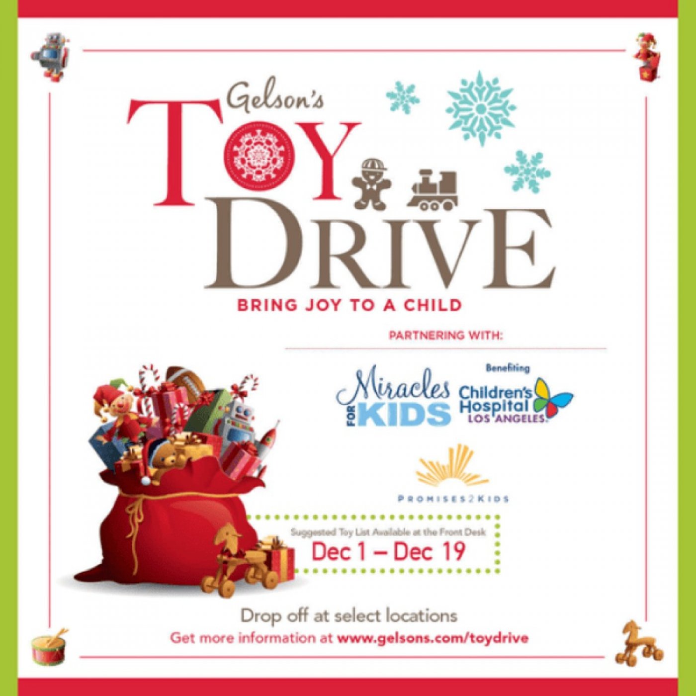 Spread Holiday Cheer with Gelson’s Annual Holiday Toy Drive | Event in Irvine | AllEvents