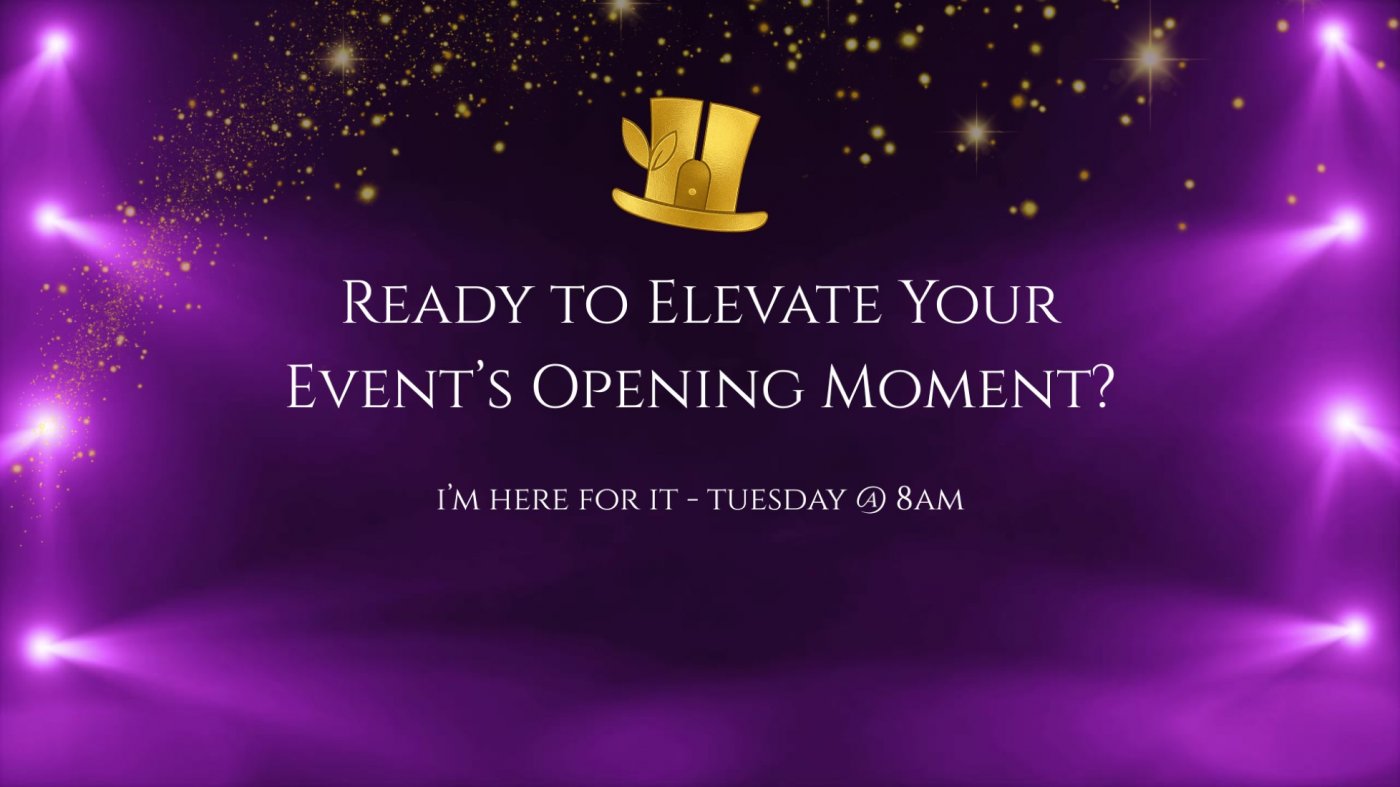 Ready to Elevate Your Event’s Opening Moment? | Online Event | AllEvents