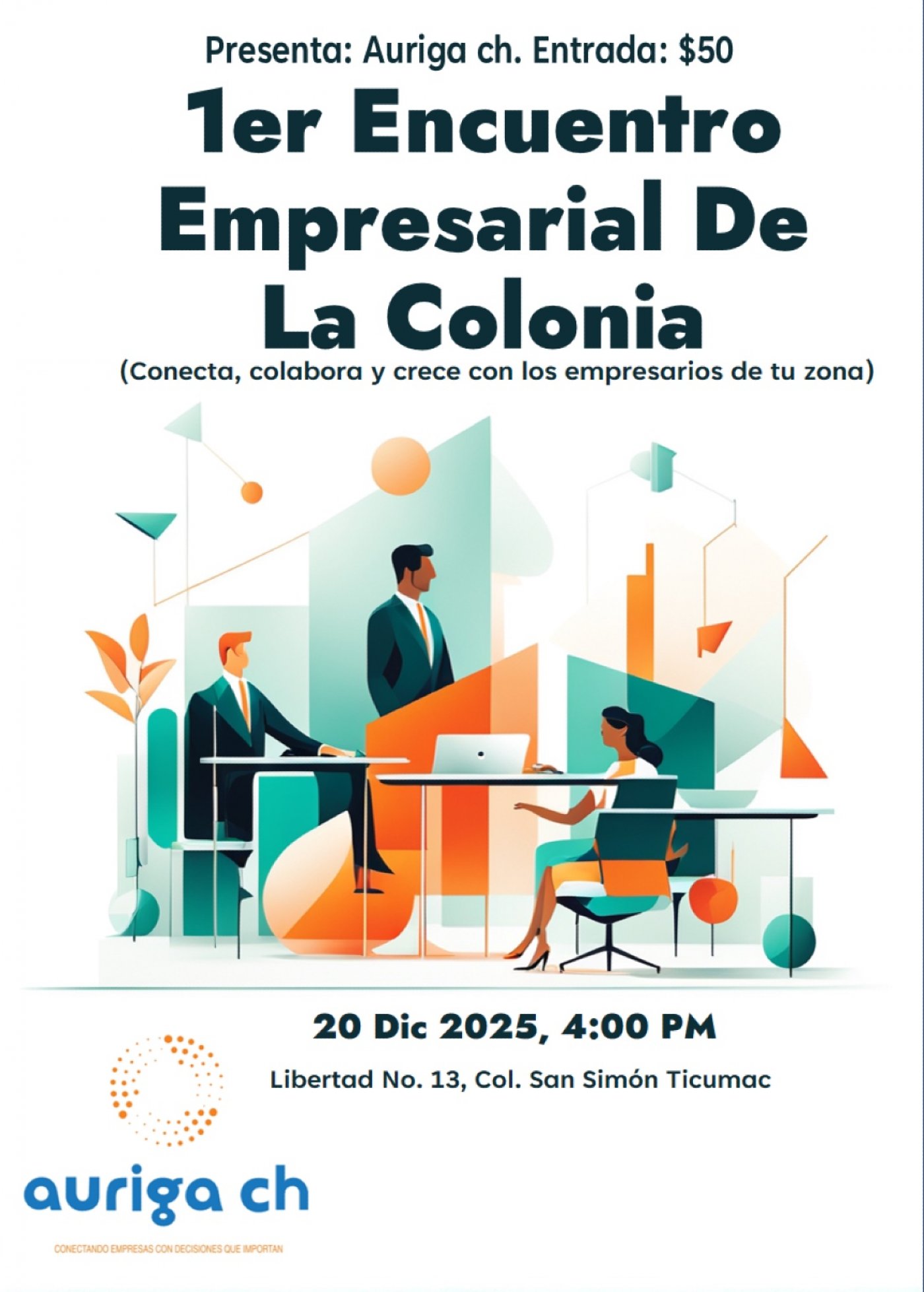 1er Encuentro Empresarial de la Colonia, 20 December | Event in Ciudad de México | AllEvents