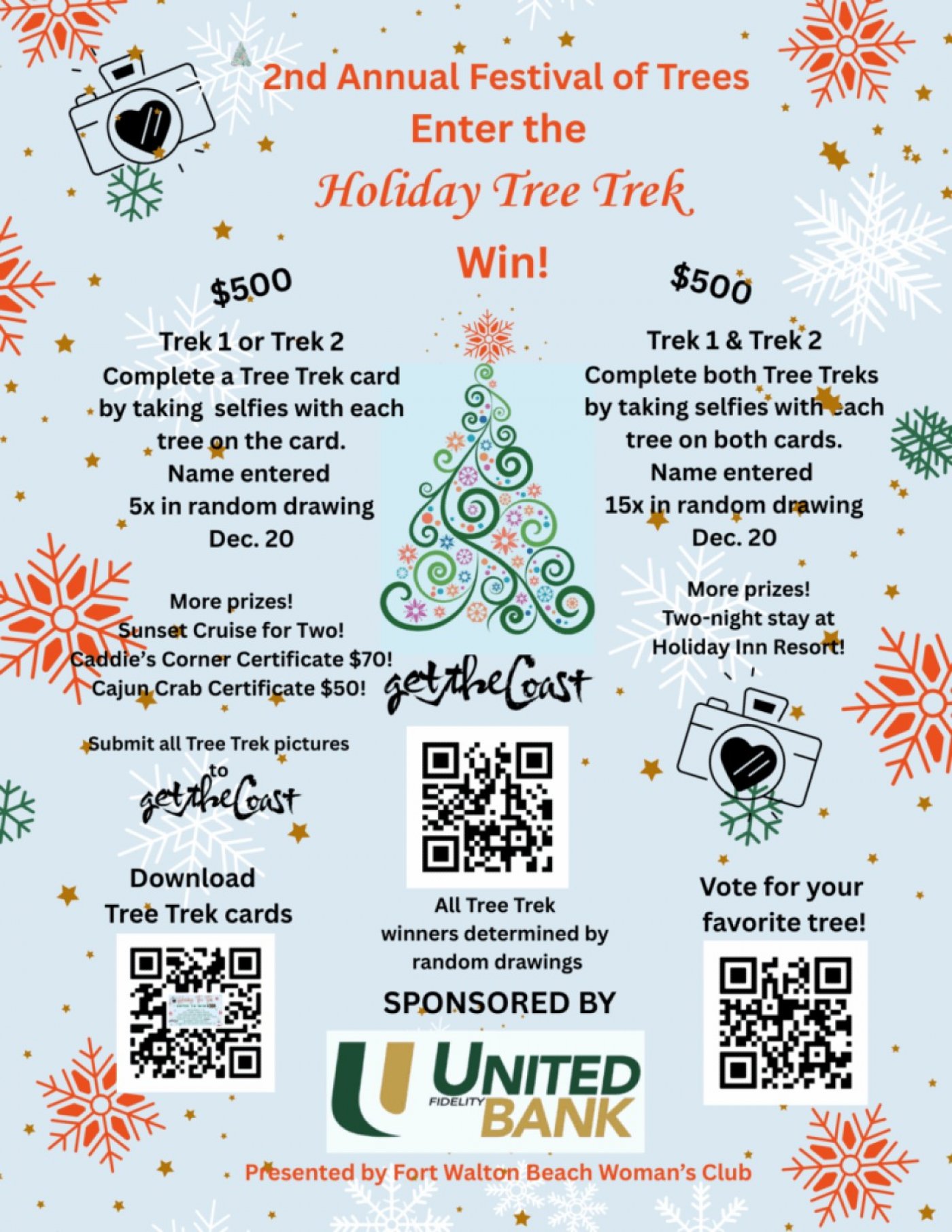 2nd Annual Festival of Trees ~ Holiday Tree Trek | Event in Fort Walton Beach | AllEvents