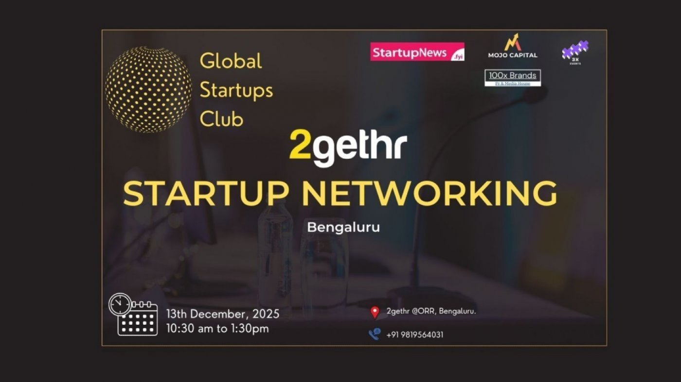 GLOBAL STARTUPS CLUB l STARTUP NETWORKING Bengaluru 2025, 13 December | Event in Bangalore | AllEvents