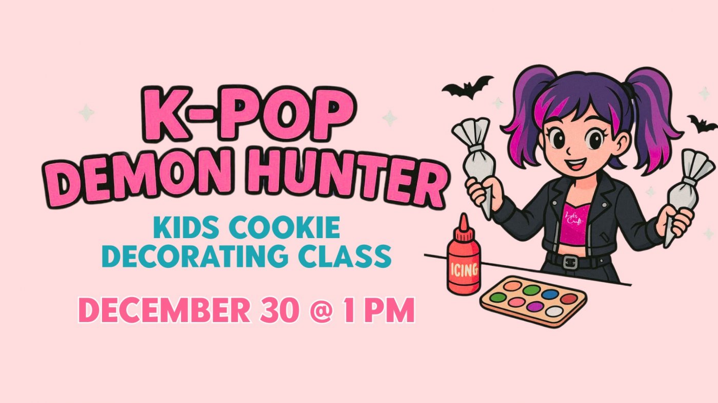 K-pop Demon Hunters – Kids Cookie Decorating Class – Public Workshop, 30 December | Event in Westbury