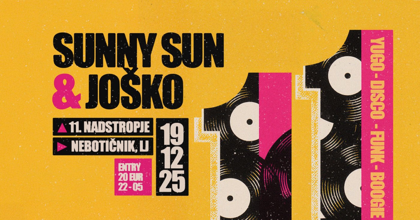 Big Nose Presents: 11. Nastropje - Nebotičnik 30+ party, 19 December | Event in Ljubljana | AllEvents