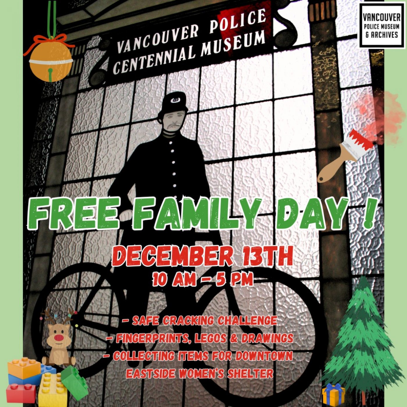 Free Family Day at the VPMA, 13 December | Event in Vancouver | AllEvents