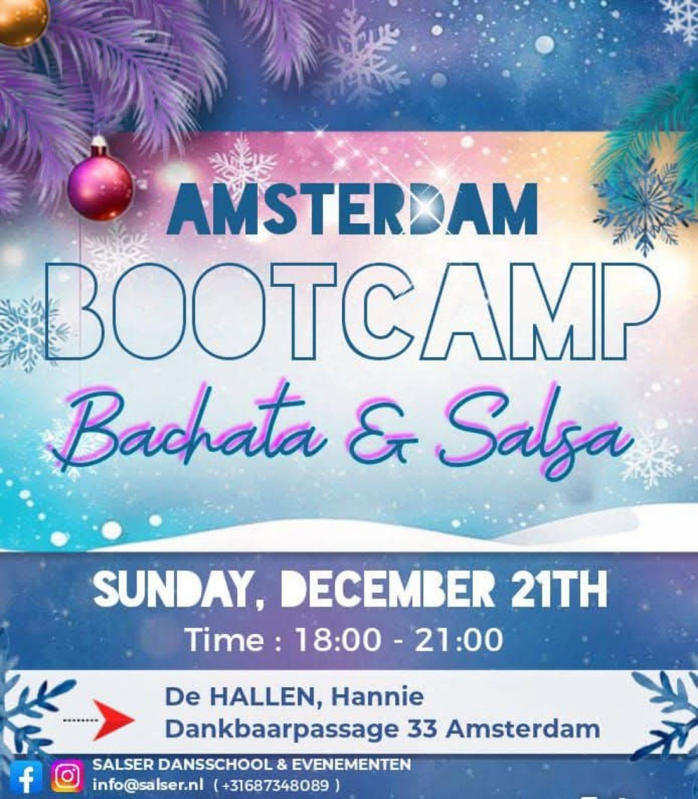 Bachata &amp; Salsa Bootcamp Amsterdam