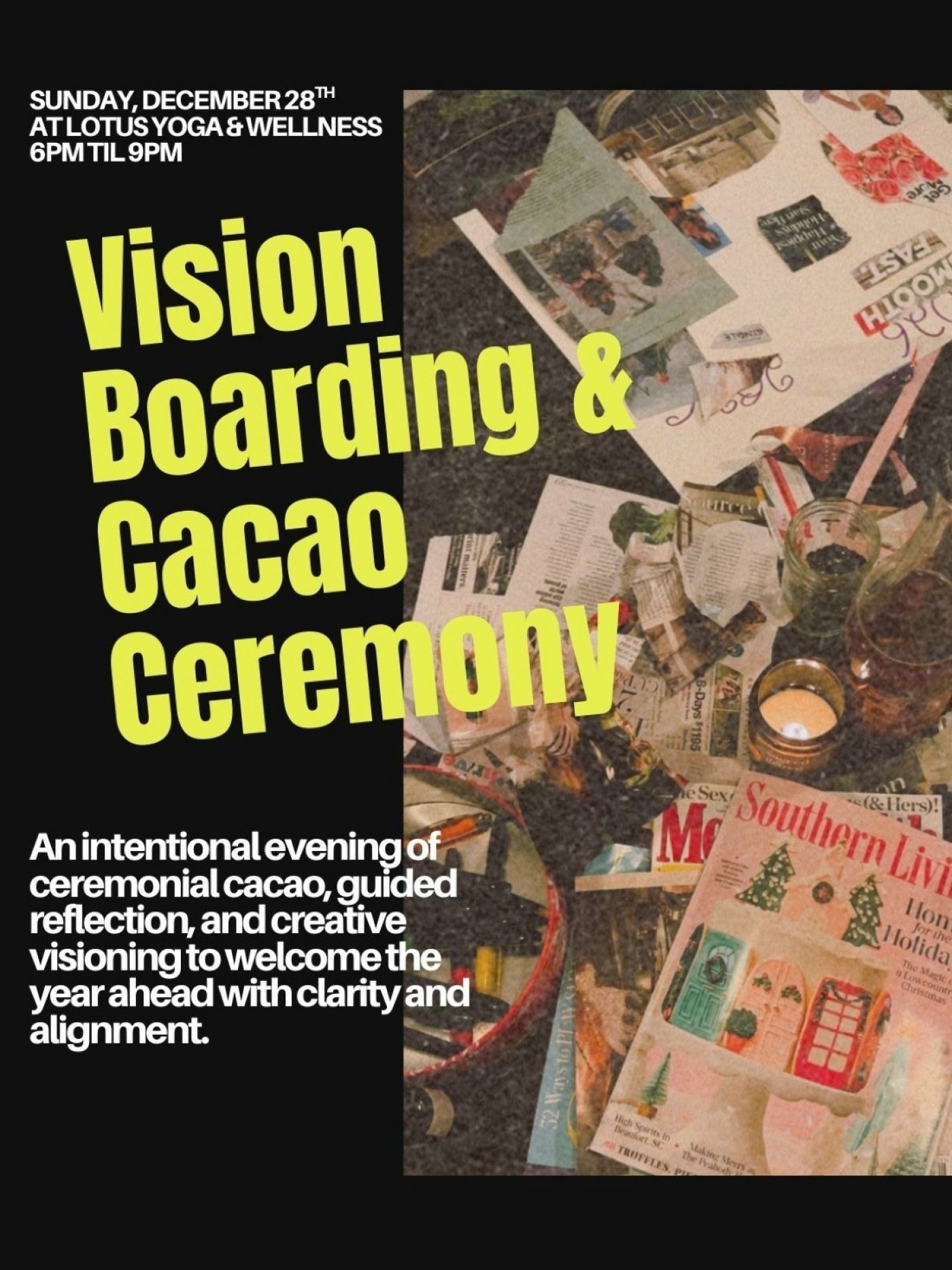 Vision Boarding & Cacao Ceremony