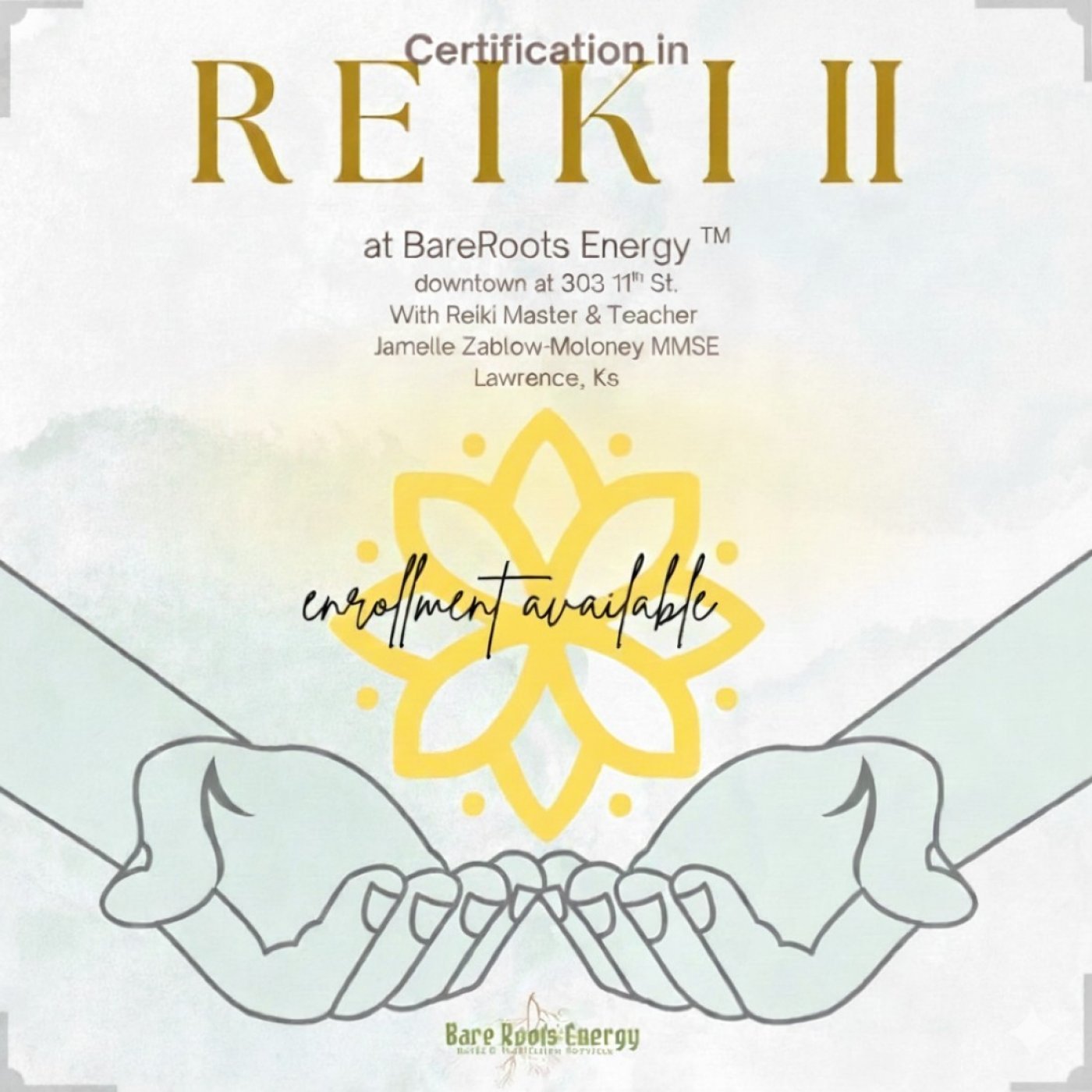 Reiki Level 2 Course & Attunement