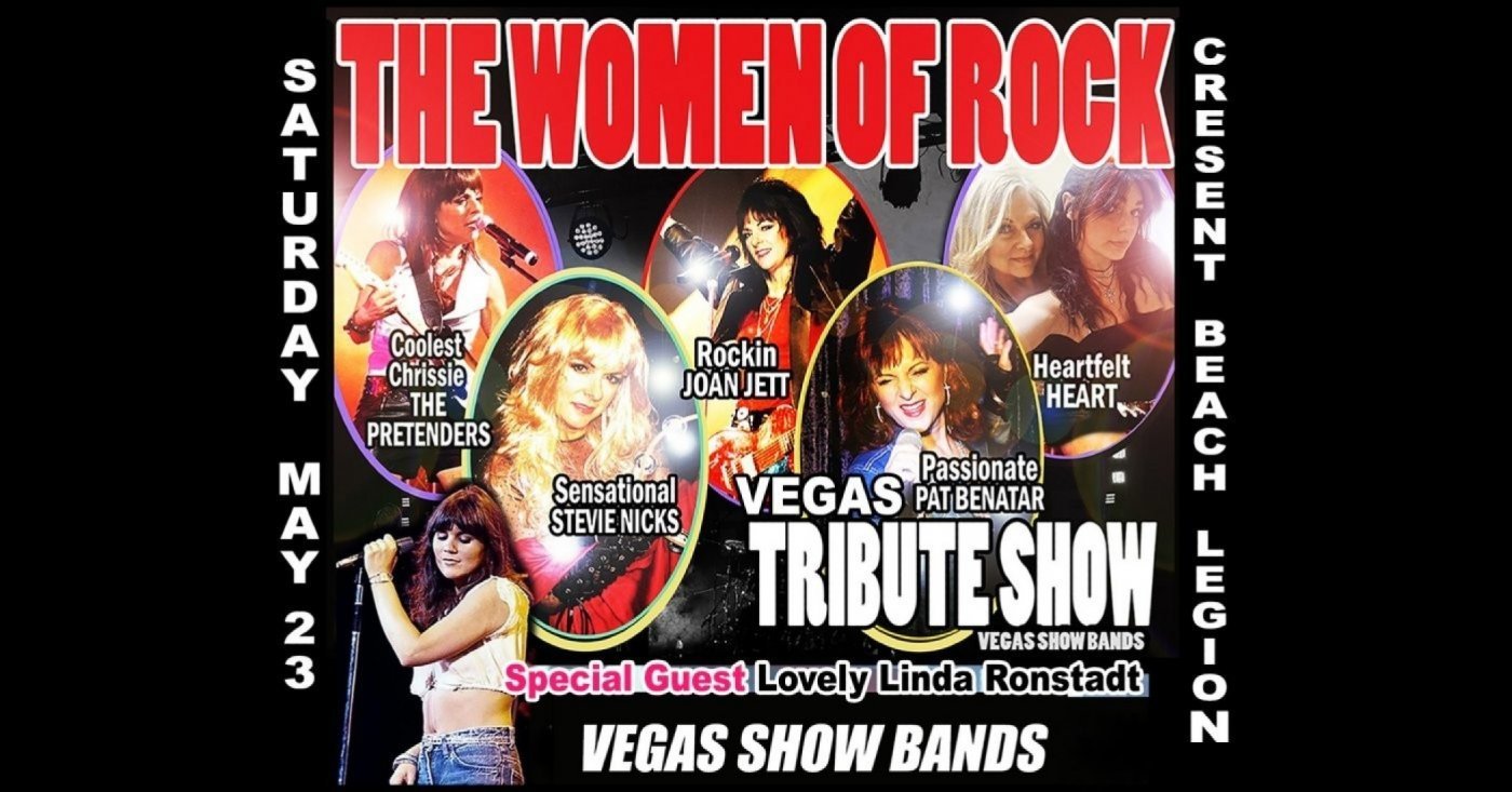 THE WOMEN OF ROCK LAS VEGAS SHOW at CRESCENT BEACH LEGION BRANCH 240 MAY 23, 2026