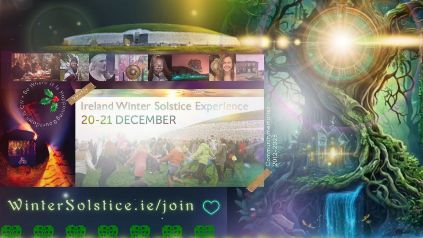 2026 Ireland Winter Solstice Experience ░ Newgrange, Dowth ░ indoor camping, outdoor circle ceremony