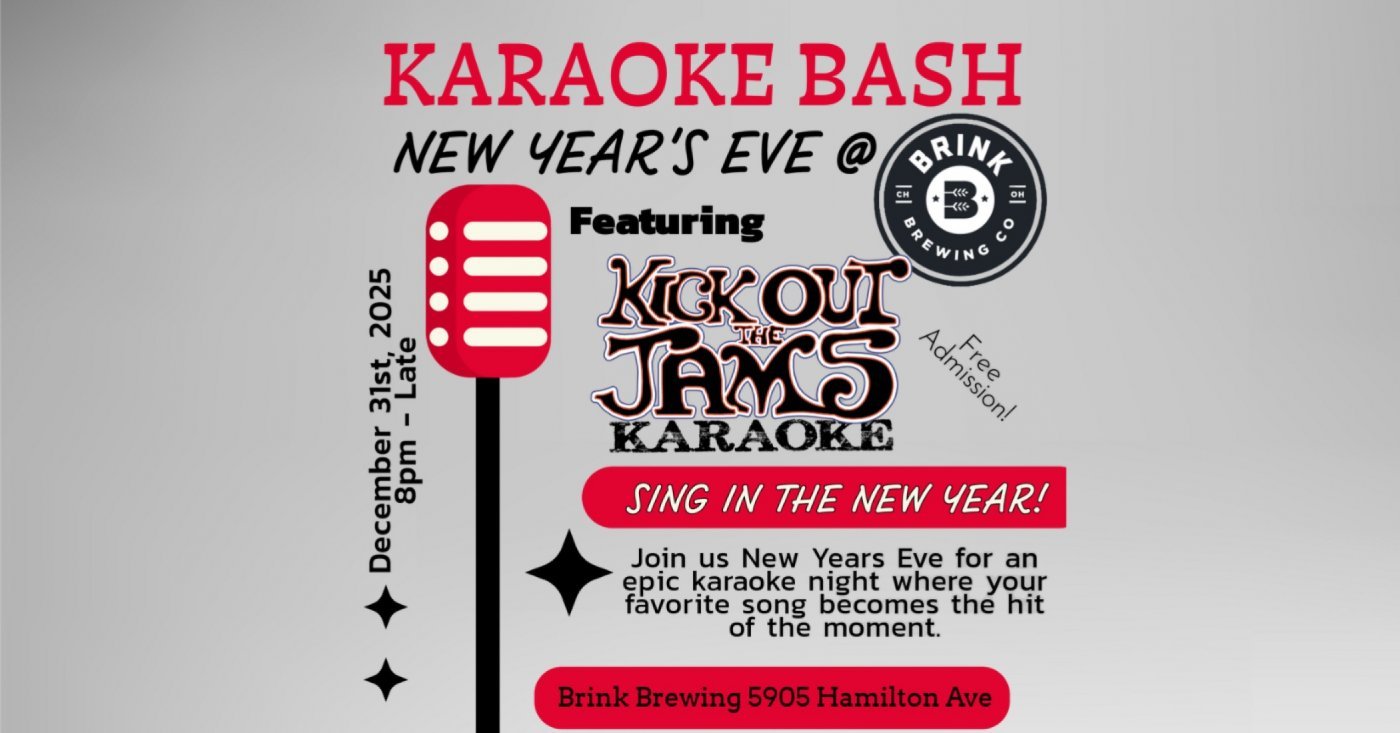 New Years Eve Karaoke Bash @ Brink Brewing