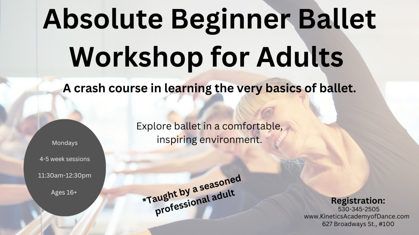 Beginning Ballet Workshop for Adults