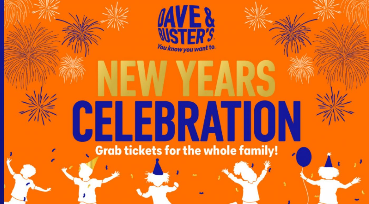 New Years Eve at Dave & Busters