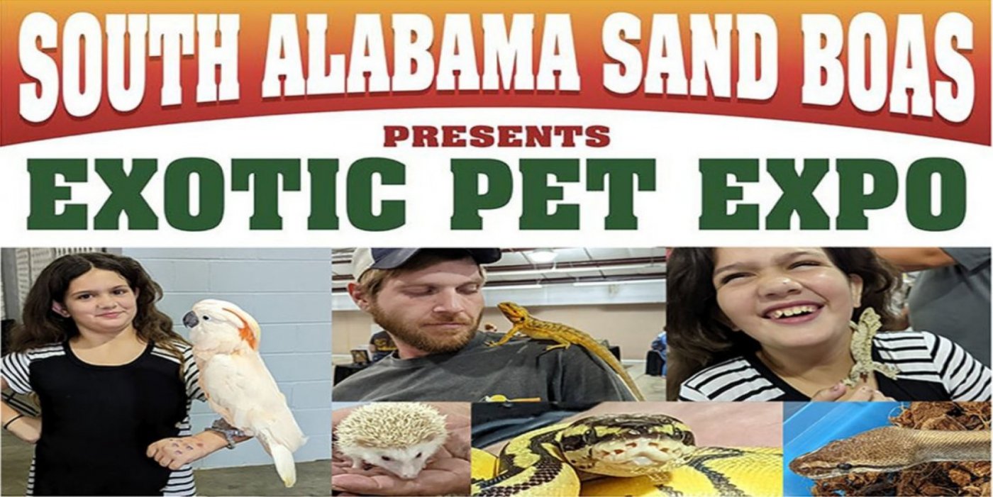 Exotic Pet Expo presented by South Alabama Sand Boas