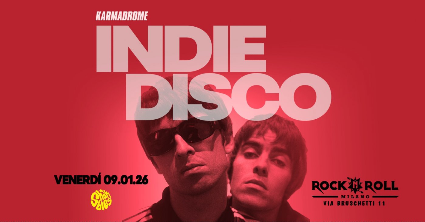 Karmadrome: Supersonic (Oasis Tribute - Live) + Indie-Disco