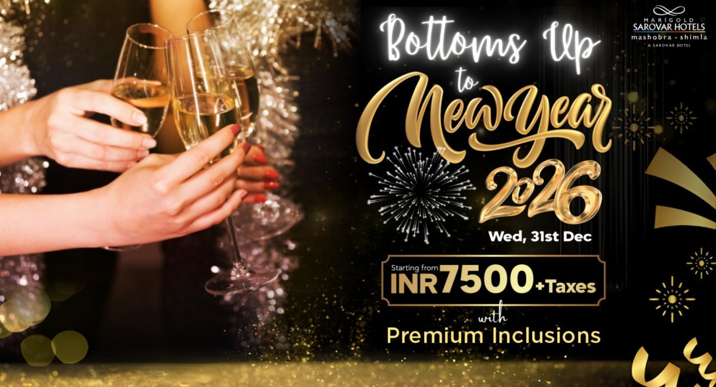 Bottoms up to New Year 2026