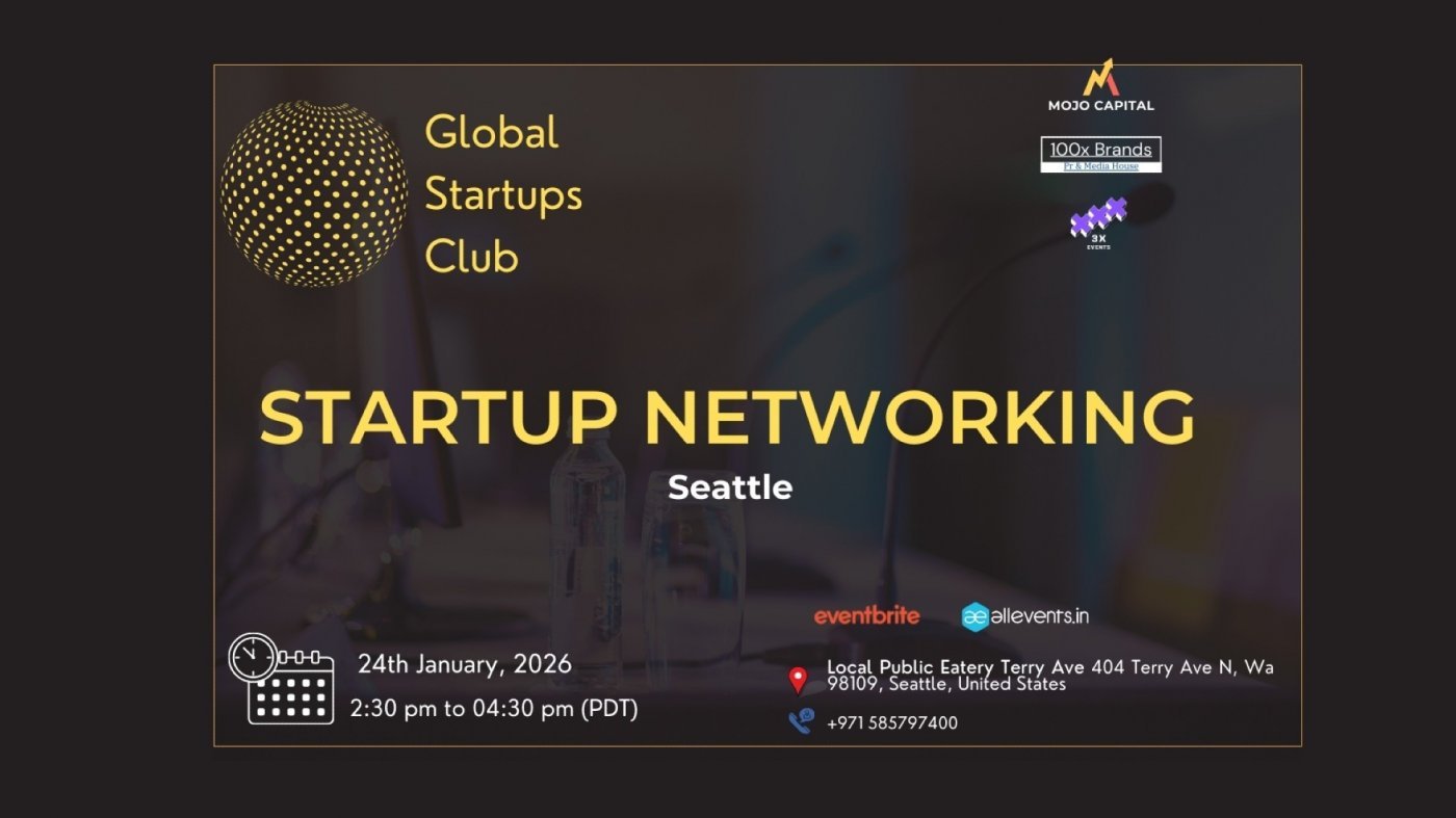 GLOBAL STARTUPS CLUB l STARTUP NETWORKING Seattle 2026
