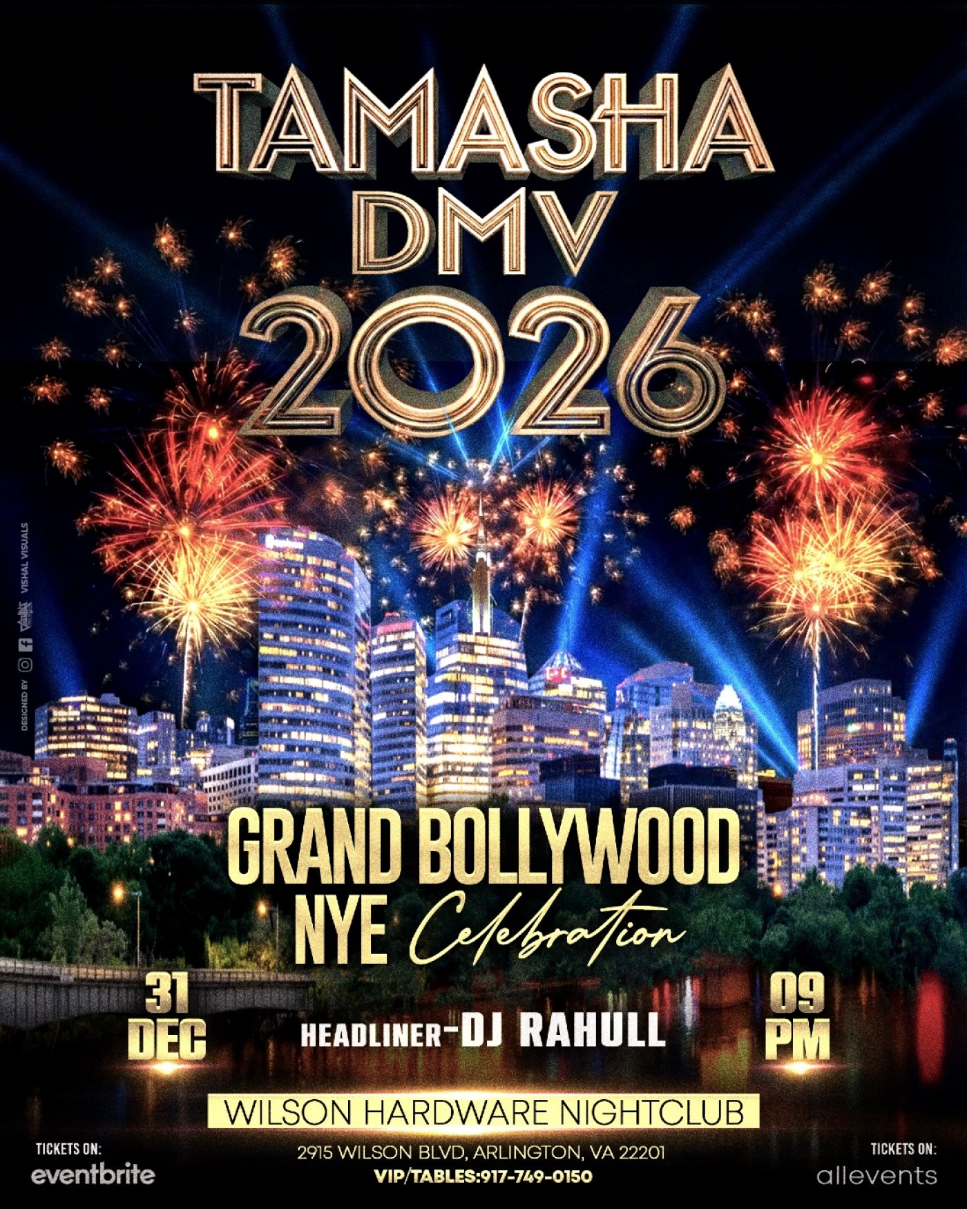 D.C. BollyWood NYE 2026 @Wilson Hardware