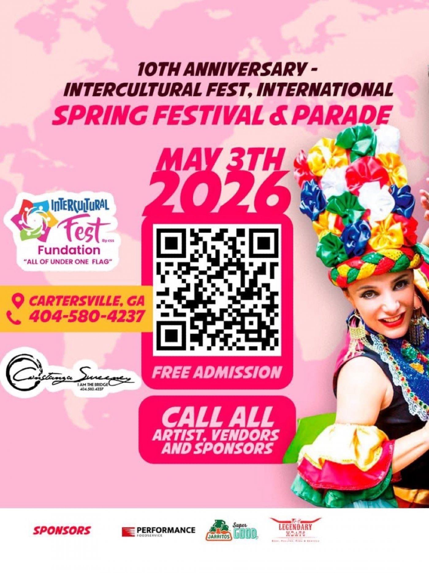 10th Annual Interculturalfest Spring Festival #ConstanzaSweeney
