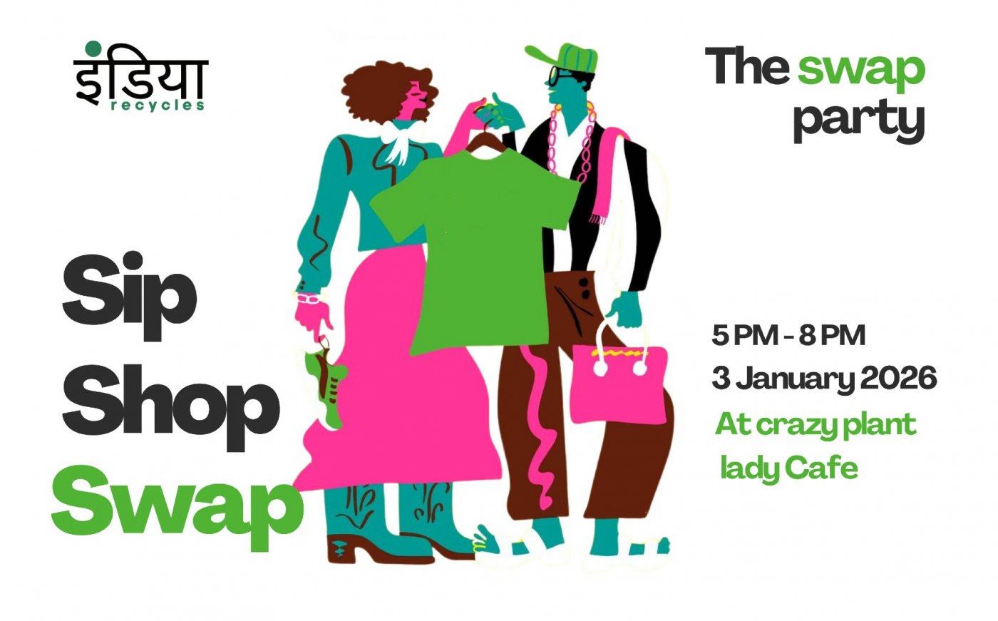 India Recycles' Swap Party