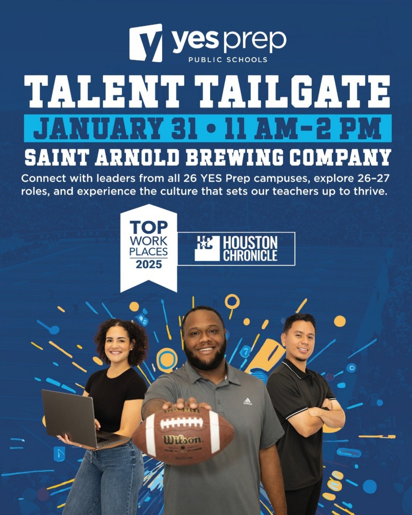 YES Prep Talent Tailgate