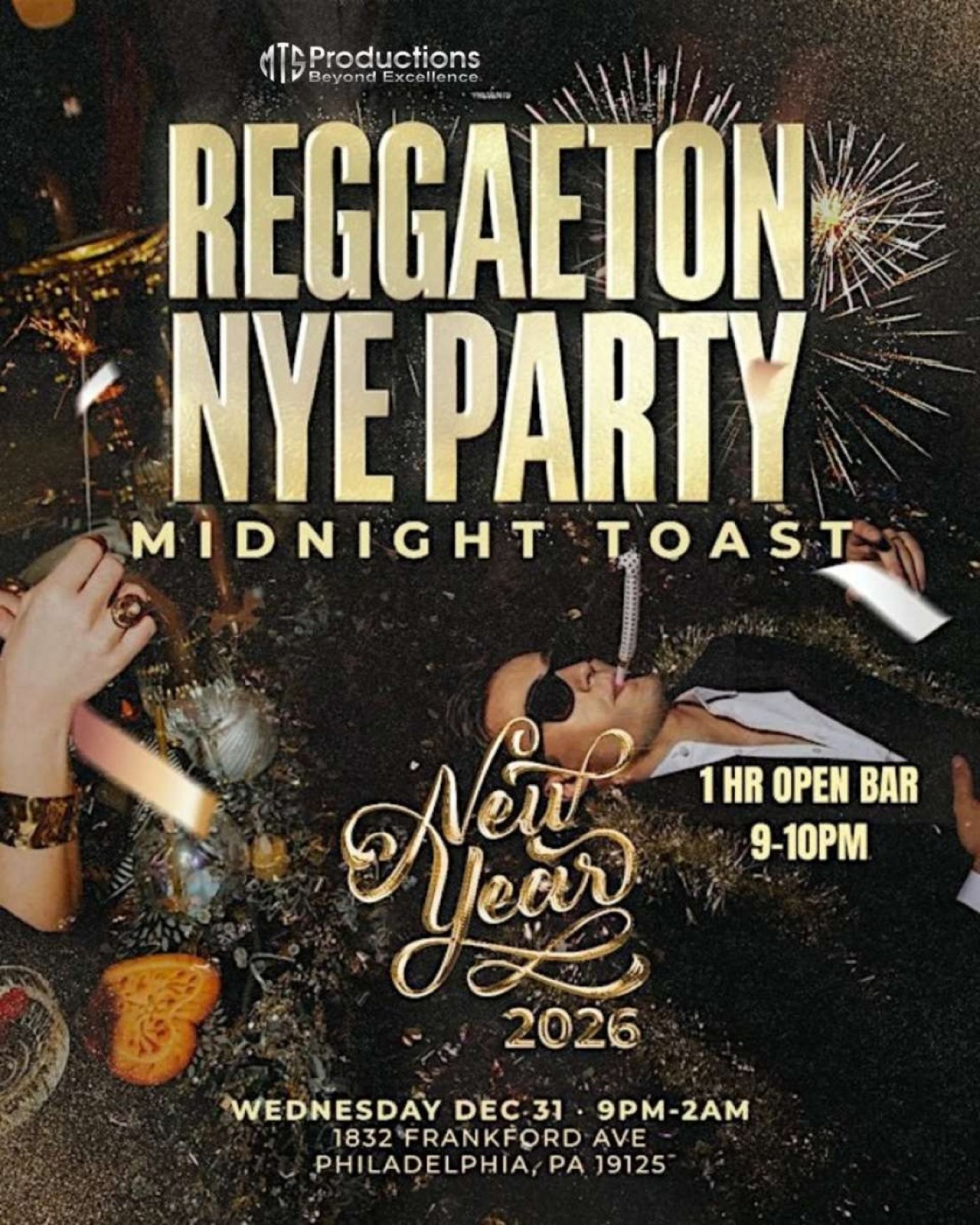 Reggaeton New Year’s Eve Party Philadelphia 2026